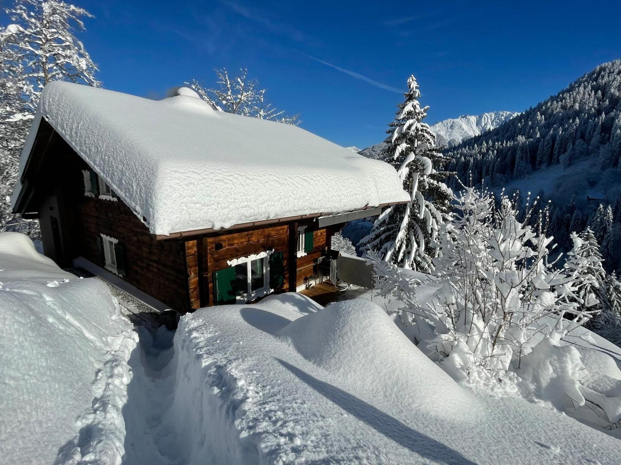 Alpenchalet Piz Huesli Tschagguns Extérieur photo