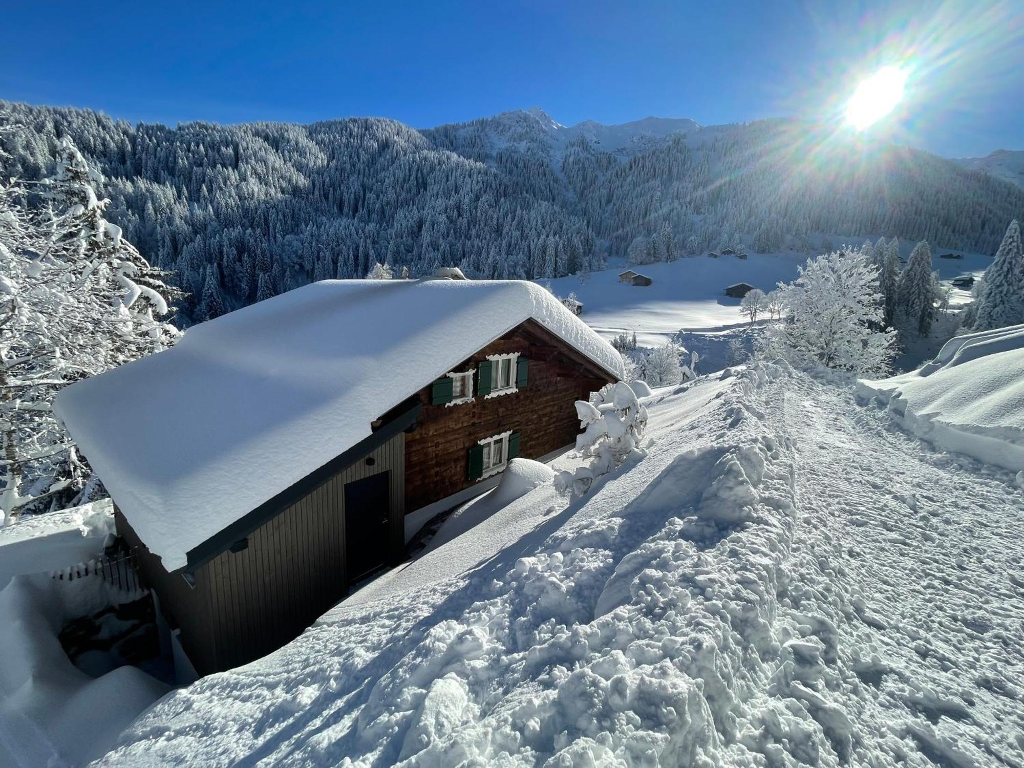 Alpenchalet Piz Huesli Tschagguns Extérieur photo